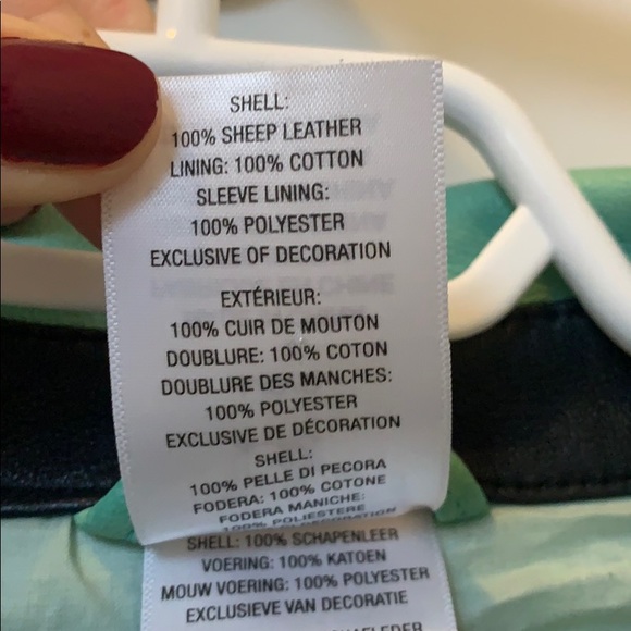 True religion sheep skin shell coat - Picture 3 of 7